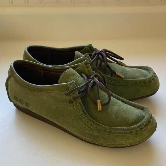 Lucky Brand Shoes - Lucky Brand Women’s Suede Wallabee Laced Moccasin